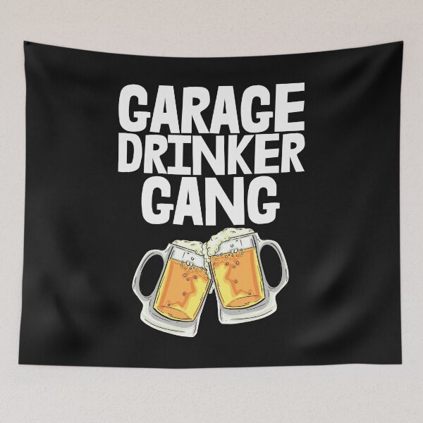 Item preview, Garage Drinking Gang designed and sold by Bendthetrend.