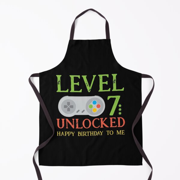 Item preview, Level 7 Unlocked Happy Birthday To Me designed and sold by ZiesMerch.