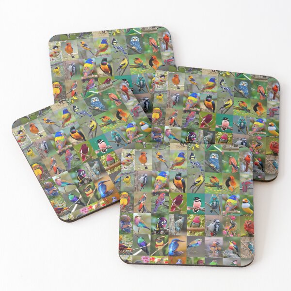 Item preview, Colorful Birds designed and sold by Montage-Madness.