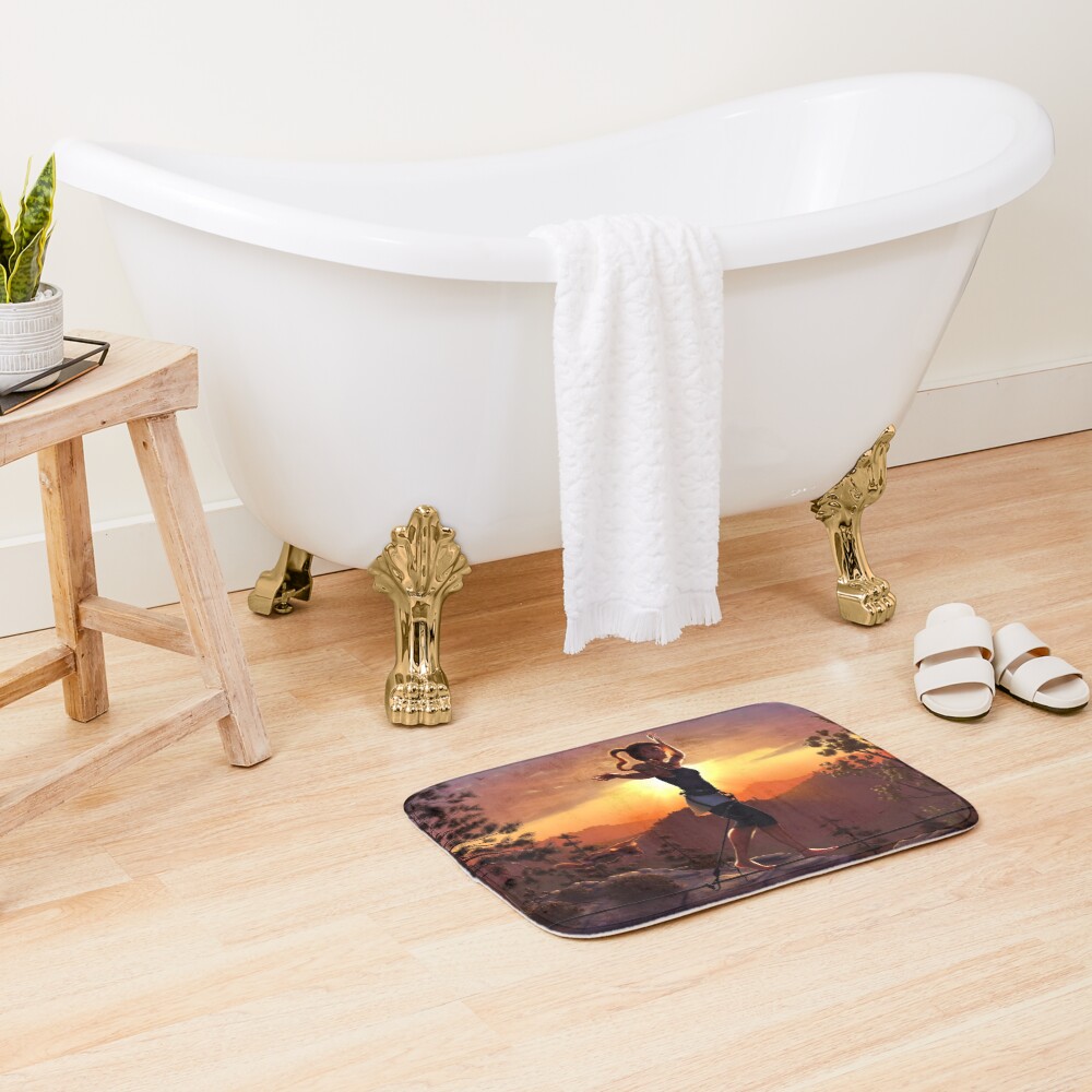 Item preview, Bath Mat designed and sold by BlueRecluse.