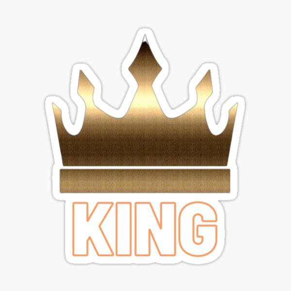 King Sticker