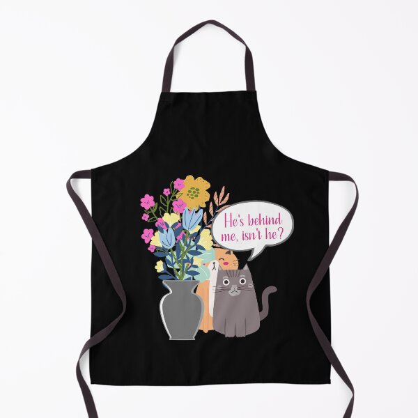Item preview, He's behind me, isn't he? designed and sold by Scribblehound.