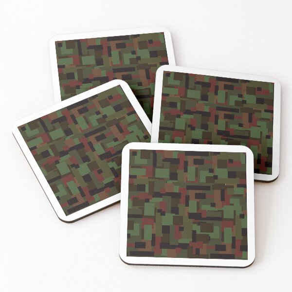 Item preview, Camouflage Military Style Muddy Green designed and sold by NamColors.