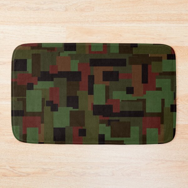 Item preview, Camouflage Military Style Muddy Green designed and sold by NamColors.