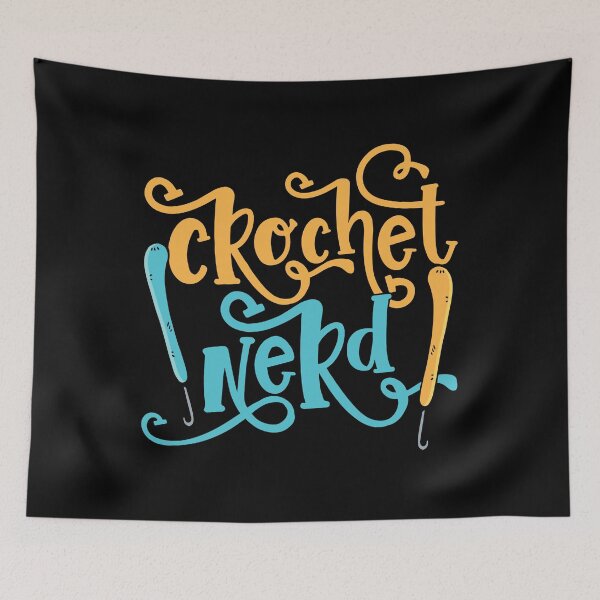 Item preview, Crochet Nerd - Grandma Mom Crocheting Yarn Lover print designed and sold by theodoros20.