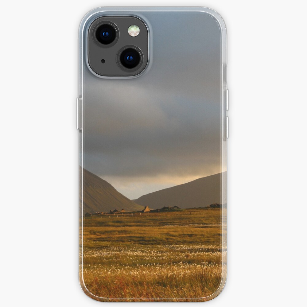 Evening light on Hoy and Graemsay iPhone Case