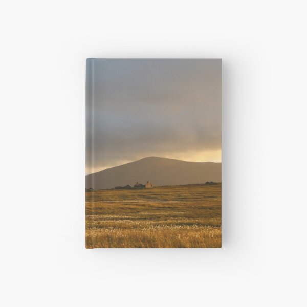 Evening light on Hoy and Graemsay Hardcover Journal