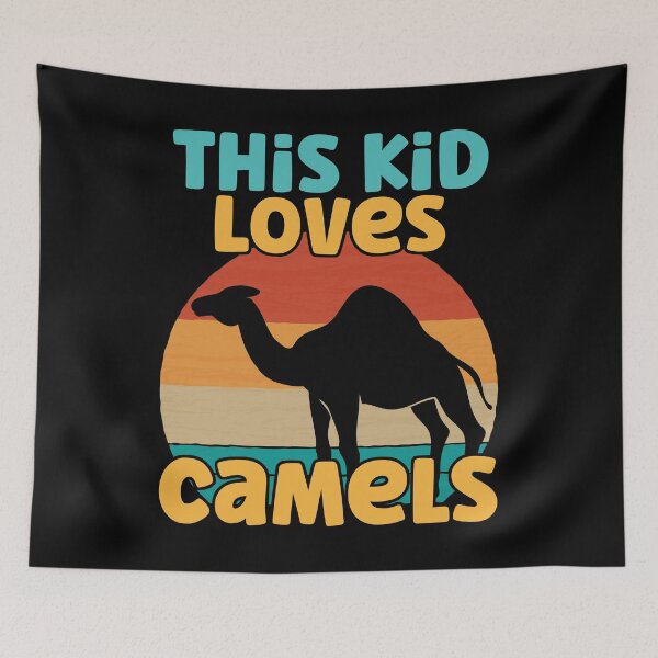 Aperçu de l'œuvre Kids This Kid Loves Camels - Imprimé amoureux des chameaux créée et vendue par theodoros20.