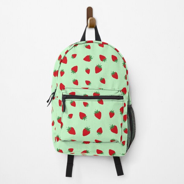 Item preview, Fun Strawberry Pattern designed and sold by Bookish Lovers.