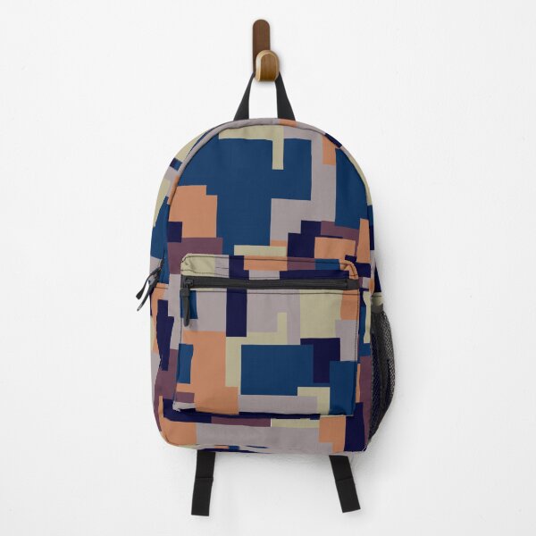 Artikelvorschau, Puzzle Camouflage Blue Brick Pattern entworfen und verkauft von NamColors.