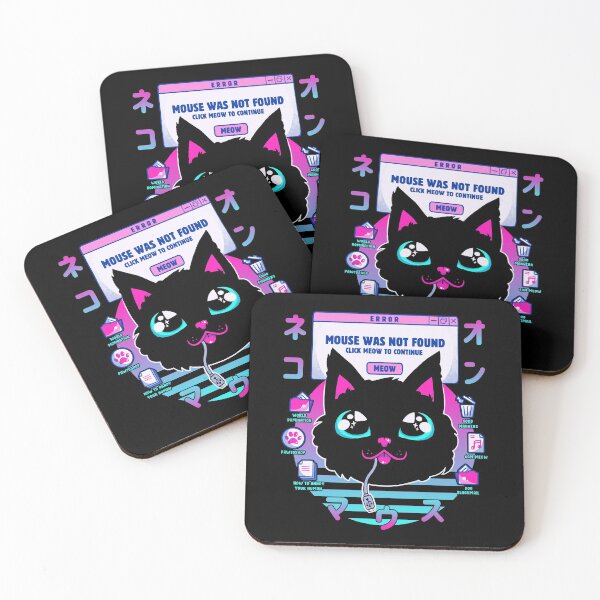 Item preview, Vapor Wave Cat Mouse Not Found by Tobe Fonseca designed and sold by Tobe Fonseca®.