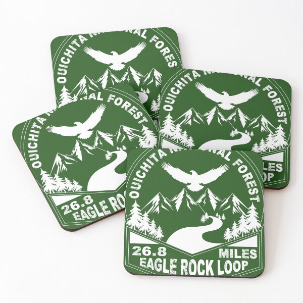 Item preview, Hiking Trail Eagle Rock Loop Ouachita National Forest Arkansas designed and sold by ErikaKatht.