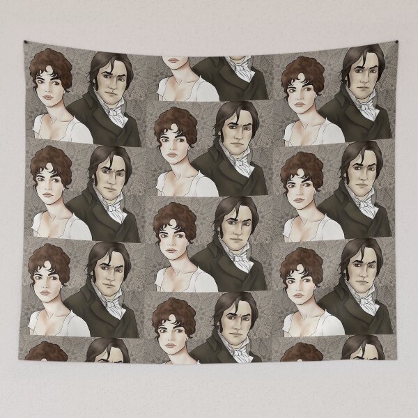 Item preview, Elizabeth Bennet and Fitzwilliam Darcy designed and sold by LindsayD.