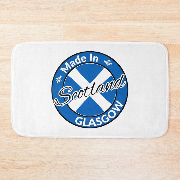 Item preview, Made In Glasgow Scotland Saltire Flag designed and sold by Worldesigns by Artsiren.