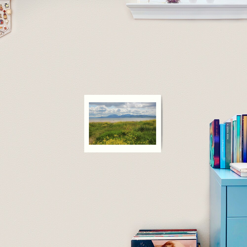 Arran from Scalpsie Bay, Bute Art Print