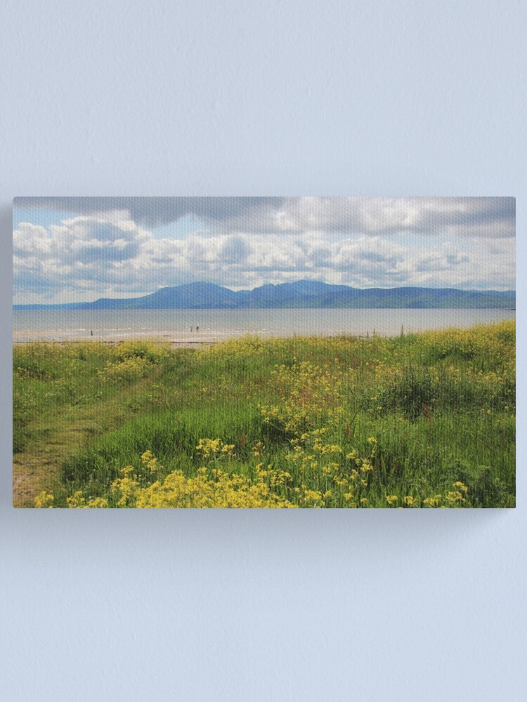 Alternate view of Arran from Scalpsie Bay, Bute Canvas Print
