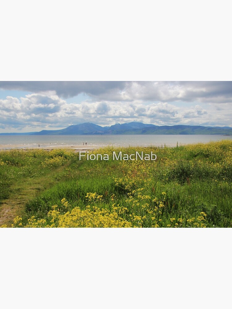 Arran from Scalpsie Bay, Bute by orcadia