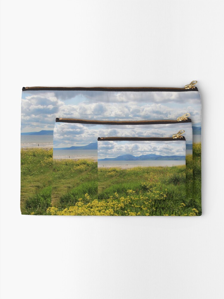 Alternate view of Arran from Scalpsie Bay, Bute Zipper Pouch