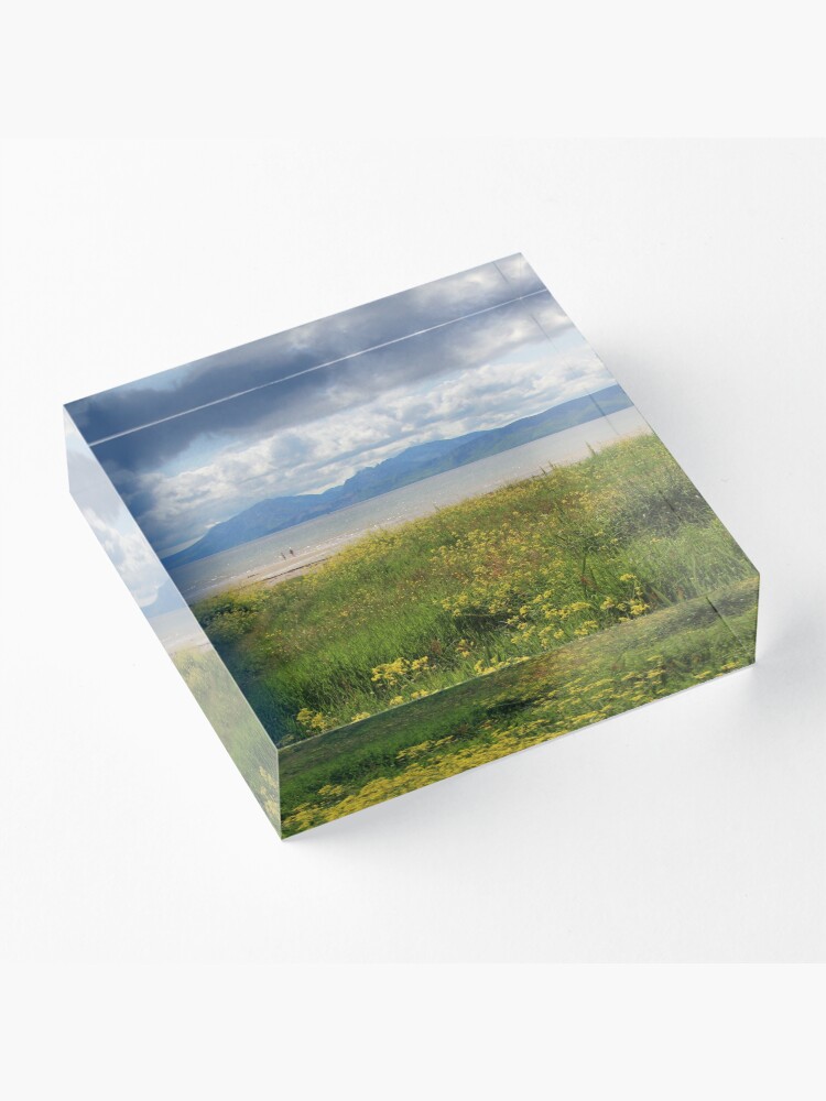 Alternate view of Arran from Scalpsie Bay, Bute Acrylic Block