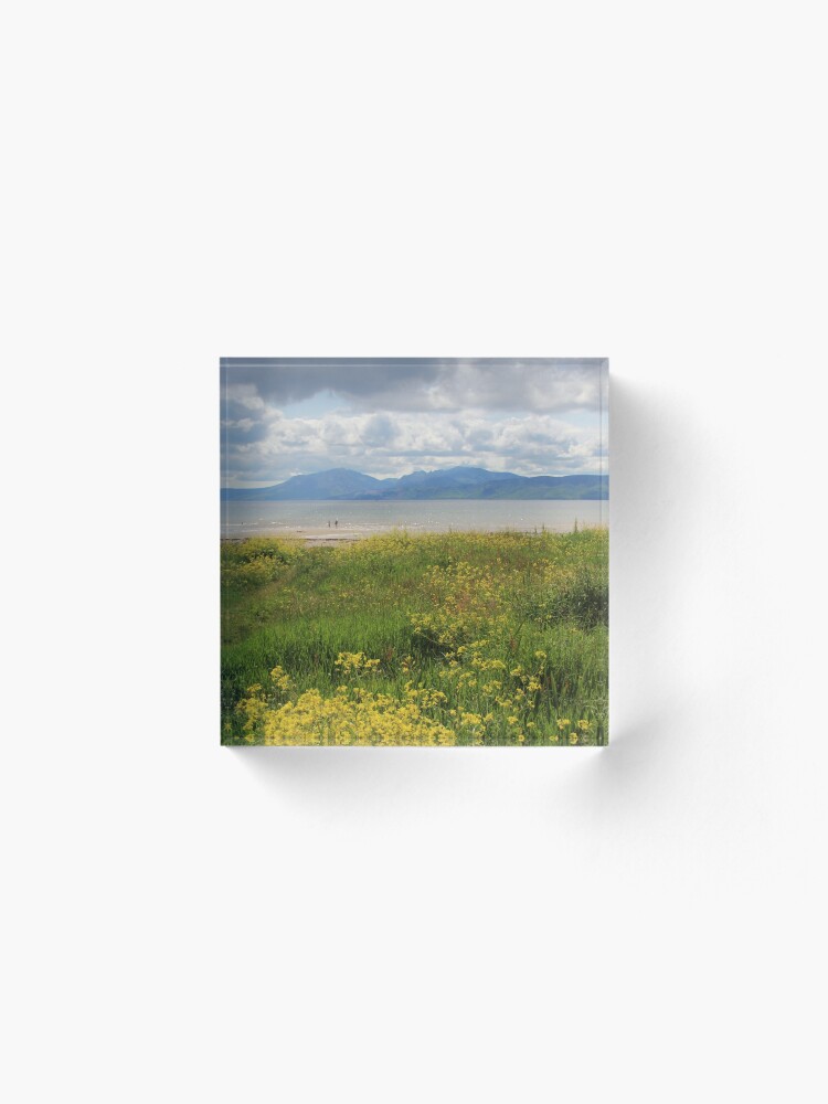 Alternate view of Arran from Scalpsie Bay, Bute Acrylic Block