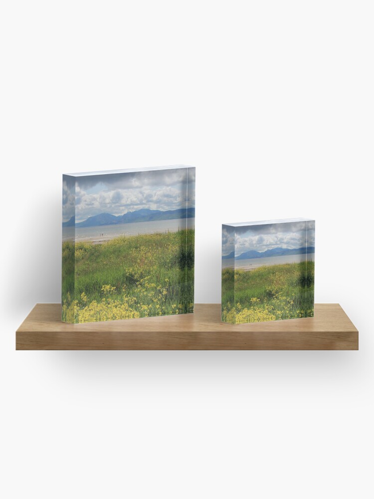 Alternate view of Arran from Scalpsie Bay, Bute Acrylic Block
