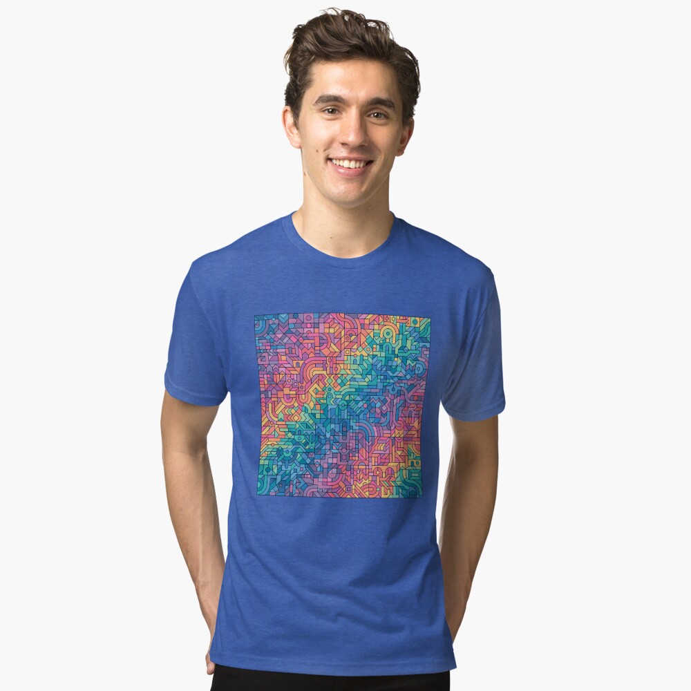 Item preview, Tri-blend T-Shirt designed and sold by thepapercrane.
