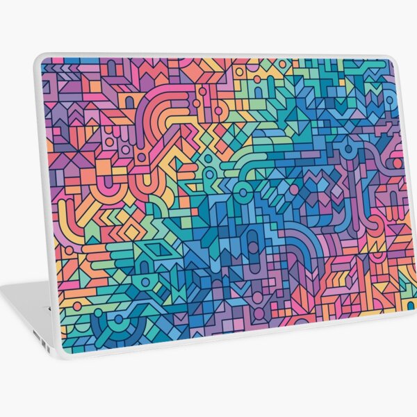 Colourful Chaos Laptop Skin