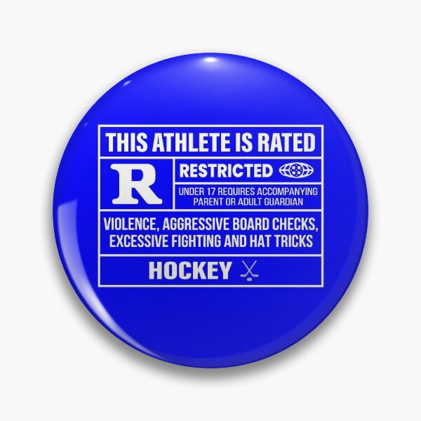 Item preview, This Athlete Rated R - Hockey designed and sold by scoutready.