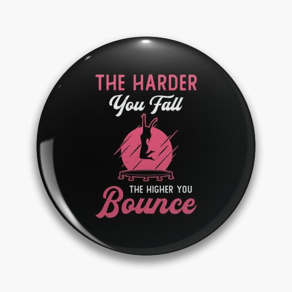 Item preview, Trampoline The Harder You Fall Sport Trampolining designed and sold by tshirtconcepts.