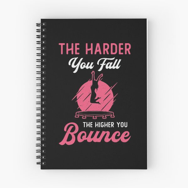 Item preview, Trampoline The Harder You Fall Sport Trampolining designed and sold by tshirtconcepts.