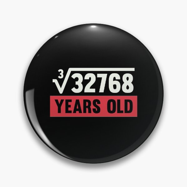 Item preview, Cube Root Of 32768 - 32 Years Old Birthday Gift  designed and sold by kindxinn.