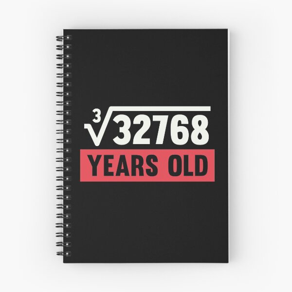 Item preview, Cube Root Of 32768 - 32 Years Old Birthday Gift  designed and sold by kindxinn.