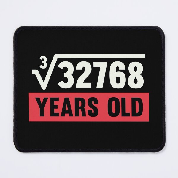 Item preview, Cube Root Of 32768 - 32 Years Old Birthday Gift  designed and sold by kindxinn.