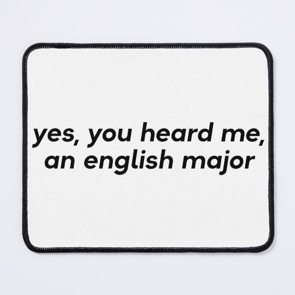 Item preview, John Mulaney- english major quote designed and sold by ibella328.