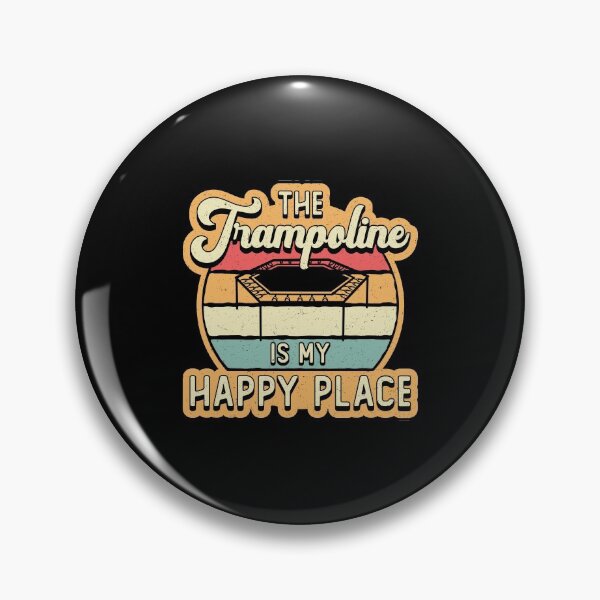 Item preview, The Trampoline Is My Happy Place Jump Trampolining designed and sold by tshirtconcepts.