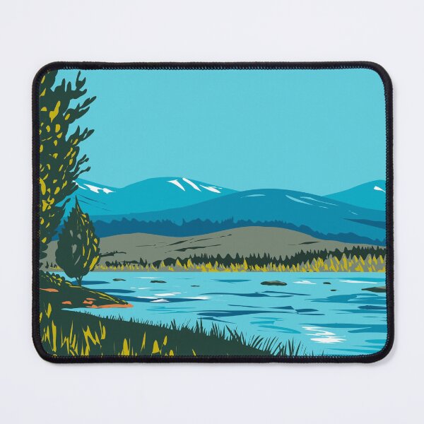 Item preview, Cairngorms National Park Scotland Loch Morlich Vintage designed and sold by KrisSidDesigns.