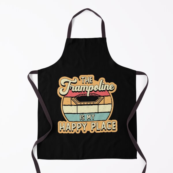 Item preview, The Trampoline Is My Happy Place Jump Trampolining designed and sold by tshirtconcepts.