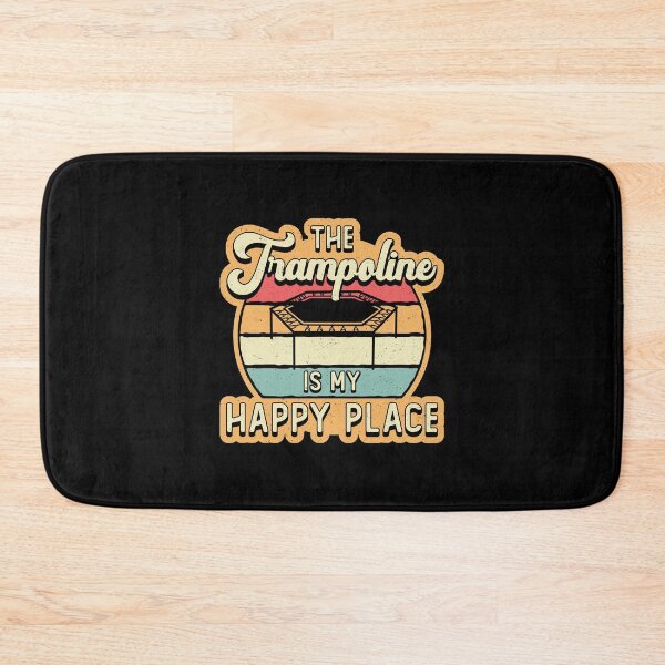 Item preview, The Trampoline Is My Happy Place Jump Trampolining designed and sold by tshirtconcepts.