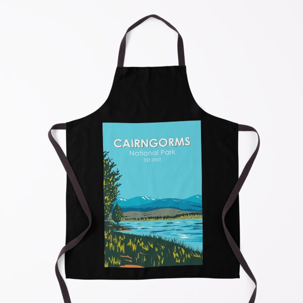 Item preview, Cairngorms National Park Scotland Loch Morlich Vintage designed and sold by KrisSidDesigns.