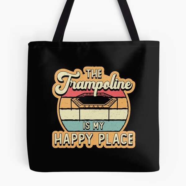 Item preview, The Trampoline Is My Happy Place Jump Trampolining designed and sold by tshirtconcepts.