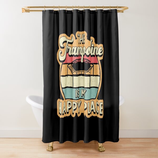 Item preview, The Trampoline Is My Happy Place Jump Trampolining designed and sold by tshirtconcepts.