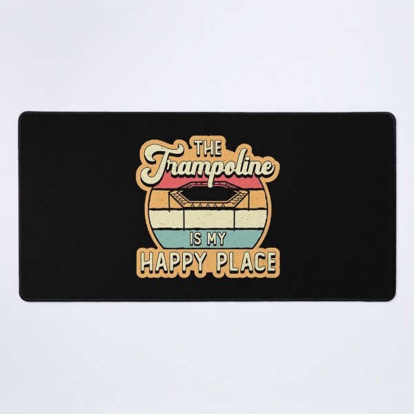 Item preview, The Trampoline Is My Happy Place Jump Trampolining designed and sold by tshirtconcepts.
