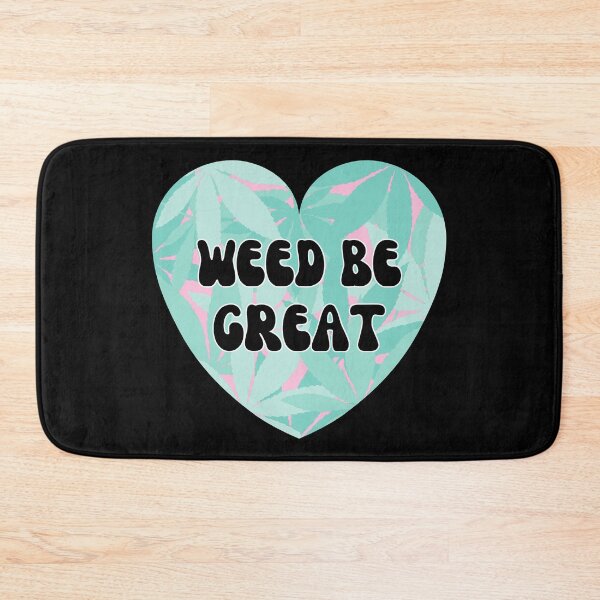 Item preview, Weed Be Great - Cannabis Valentines Candy Conversational Hearts in Green Pink  designed and sold by Vibbin4Life33.