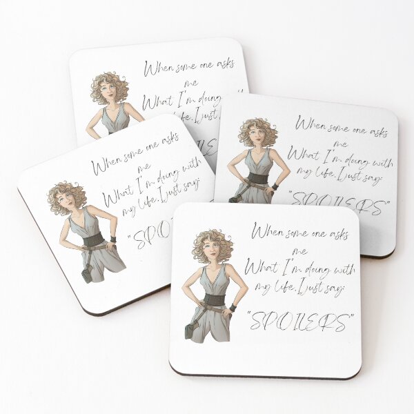 Item preview, "SPOILERS" (River Song) designed and sold by saraevscreen.
