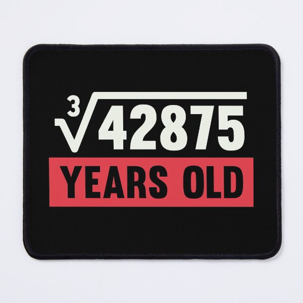 Item preview, Cube Root Of 42875 - 35 Years Old Birthday Gift  designed and sold by kindxinn.