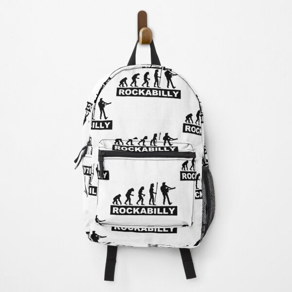 Item preview, Evolution of Rock Rockabilly Love Guitar Guitarist Gift Premium Apparel Funny Holiday Xmas designed and sold by DesignByHeartUK.