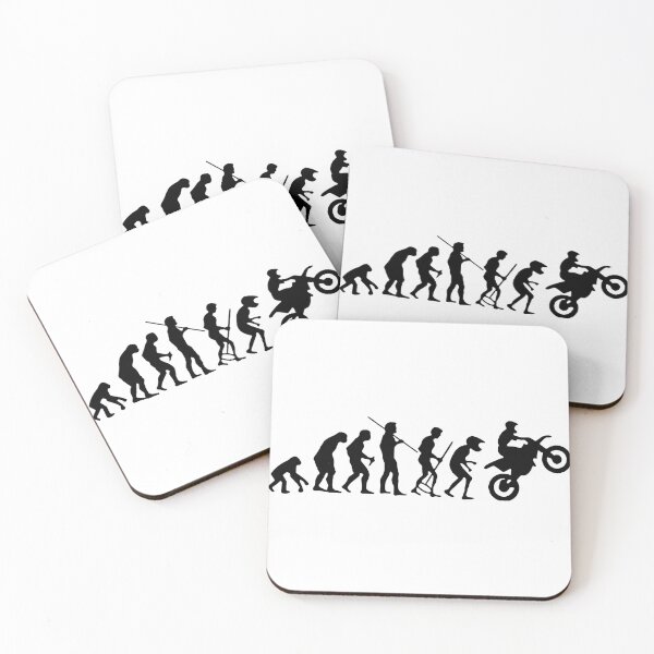 Item preview, Born to Ride Evolution of Motocross Love Moto Gift Premium Apparel Funny Holiday Xmas designed and sold by DesignByHeartUK.
