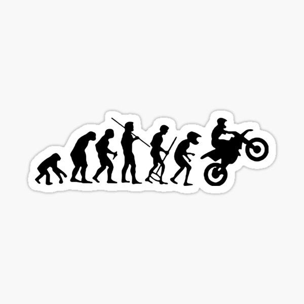 Moto Evolution Sticker by ROJOCELESTEMX