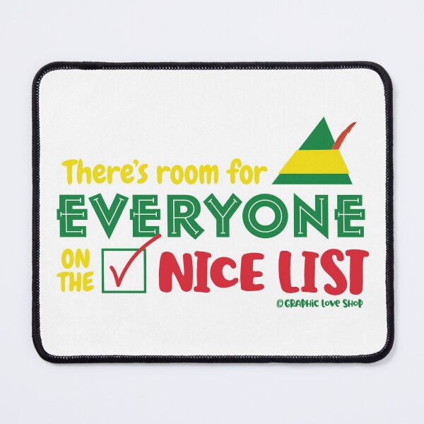 Item preview, Buddy's Nice List © GraphicLoveShop designed and sold by Graphic Love Shop.