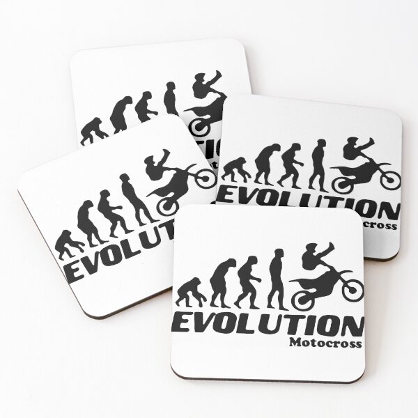 Item preview, Motocross Born to Ride Evolution of Motocross Love Moto Gift Premium Apparel Funny Holiday Xmas designed and sold by DesignByHeartUK.